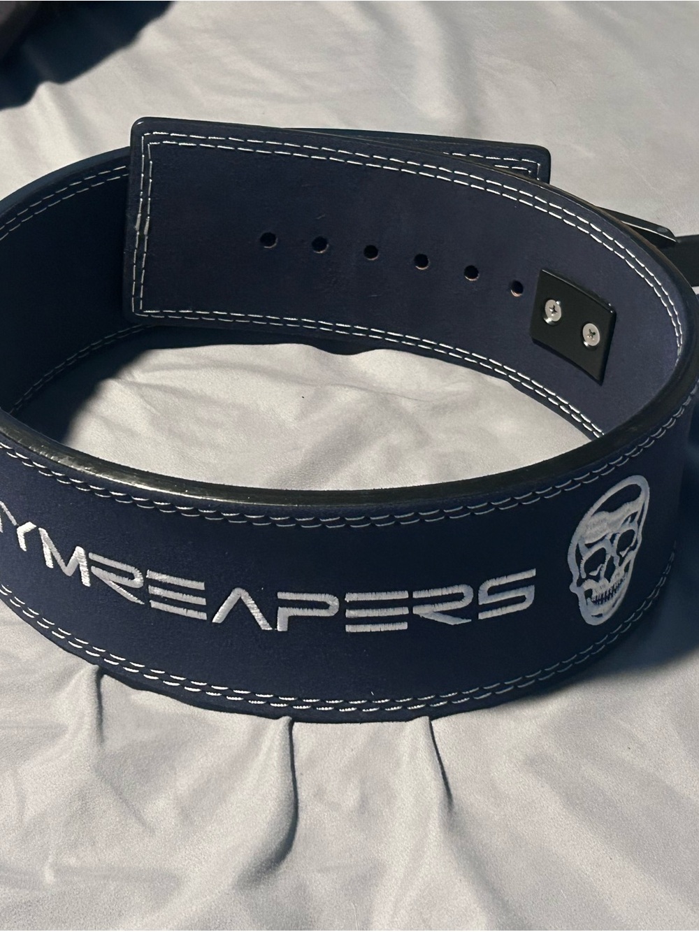 Navy Gymreapers Weightlifting Belt